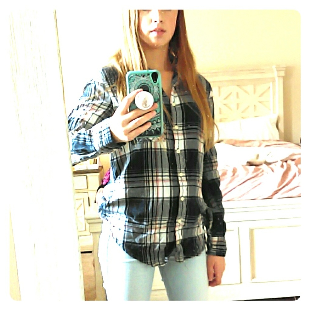 Aeropostale long sleeve flannel shirt